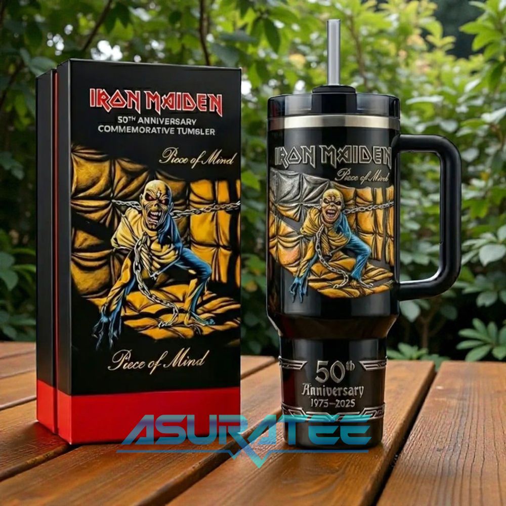 Iron Maiden 50th Anniversary Limited Edition Stanley Tumbler
