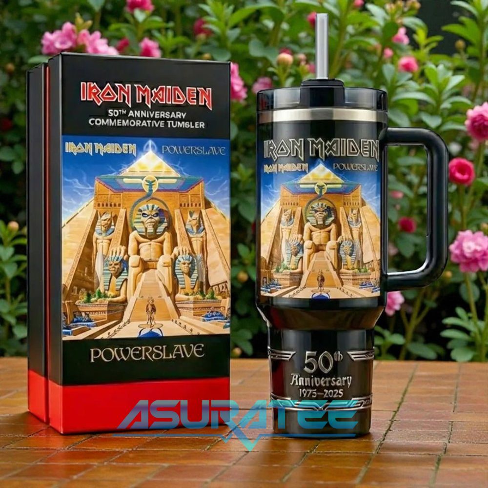 Iron Maiden 50th Anniversary Limited Edition Stanley Tumbler