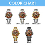 Iron Maiden Alloy Luxury Quartz Watch - HOATT19311