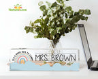 Its A Good Day to Learn Personalized Teacher Desk Name Plate Acrylic Plaque Back To School Gifts