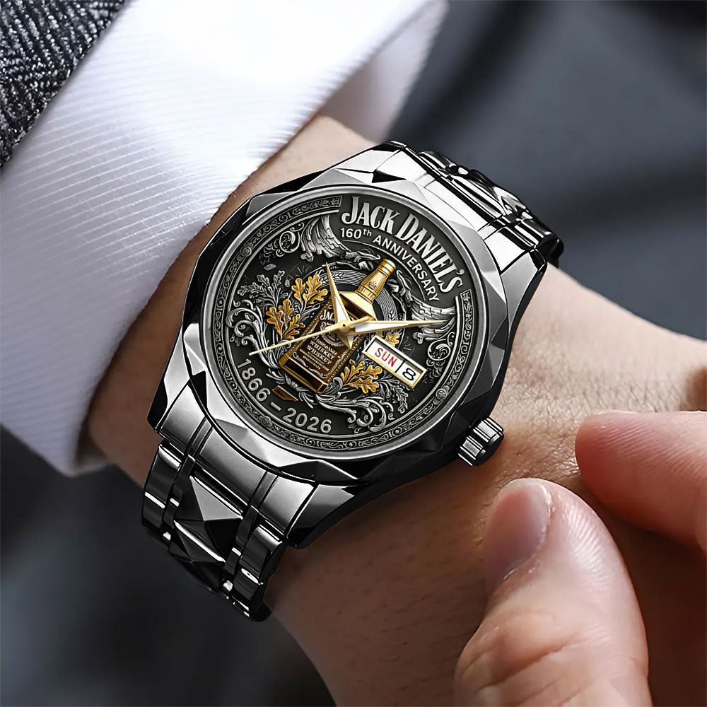 Jack Daniel's 160th Anniversary Alloy Luxury Quartz Watch – TANTN20700
