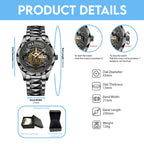 Jack Daniel's 160th Anniversary Alloy Luxury Quartz Watch – TANTN20700