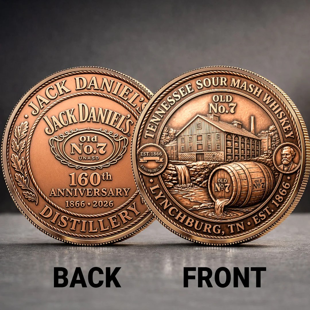 Jack Daniel's 160th Anniversary Commemorative Coin – TANTN25271