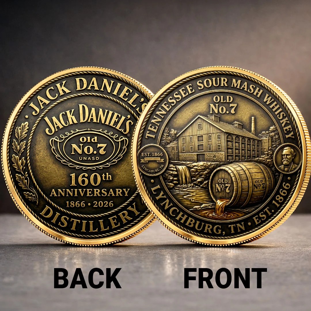 Jack Daniel's 160th Anniversary Commemorative Coin – TANTN25271