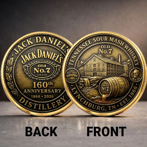 Jack Daniel's 160th Anniversary Commemorative Coin – TANTN25271