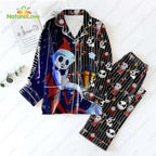 Jack Skellington In Santa Suit​ Nightmare Before Christmas Pajamas