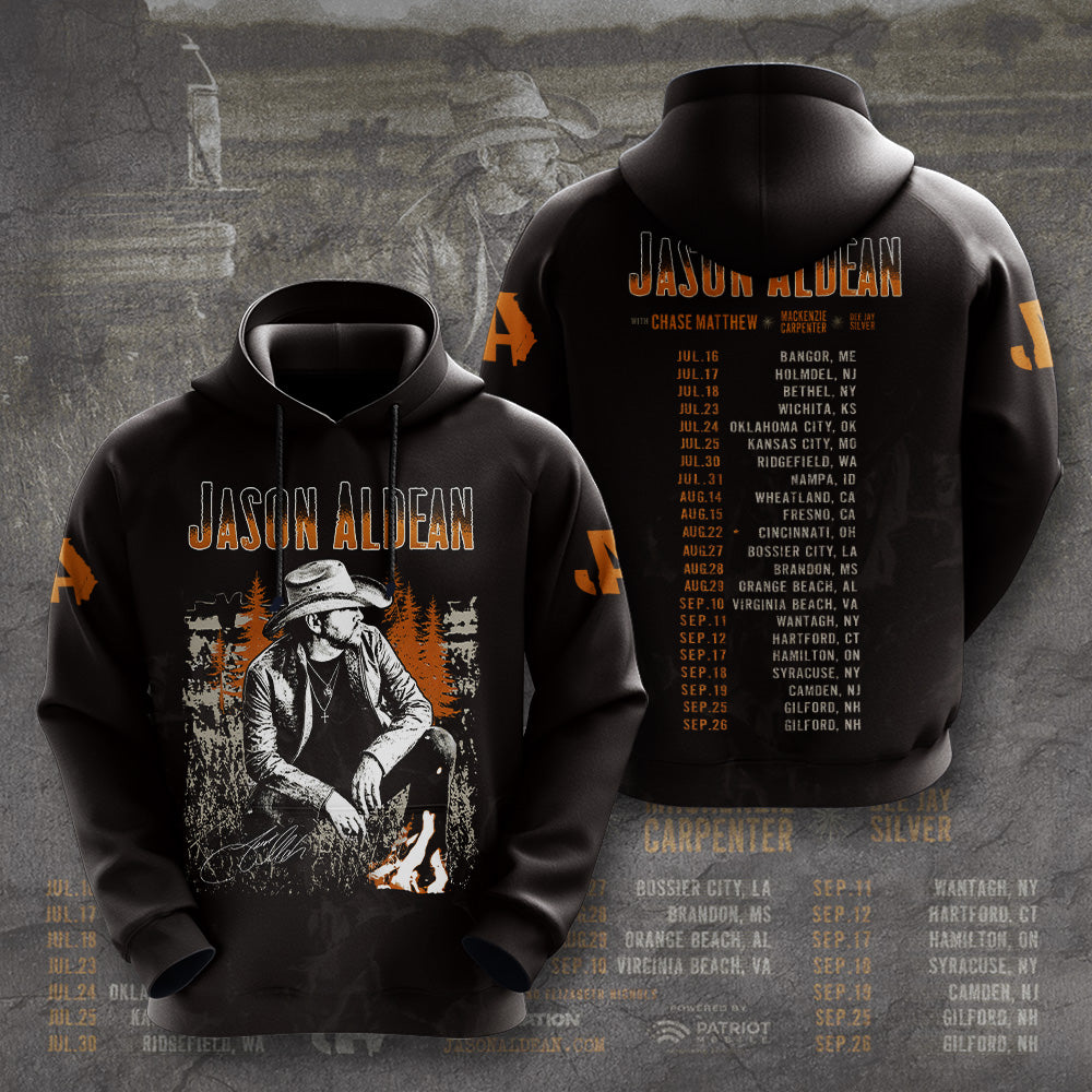 Jason Aldean: Songs About Us Tour 2026 3D Apparel – GNE6359