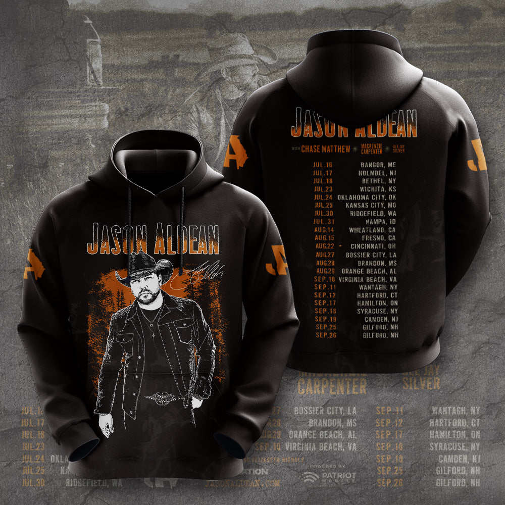 Jason Aldean: Songs About Us Tour 2026 3D Apparel – GNE6361