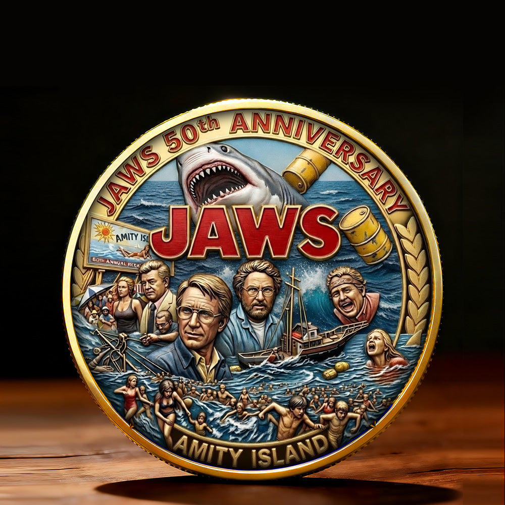 Jaws 50th Anniversary Commemorative Coin – TMTHU4511