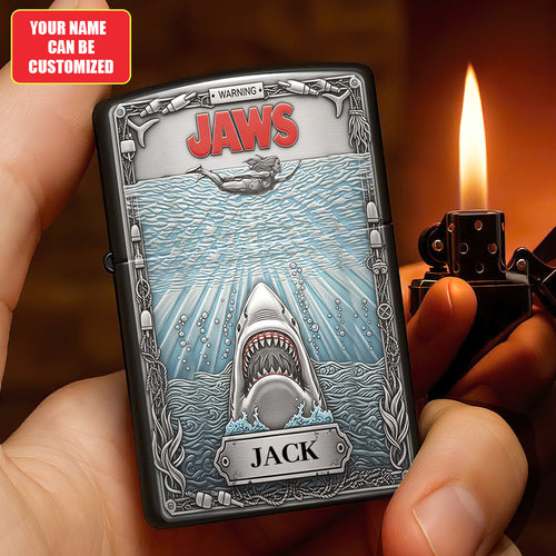 Personalized Jaws Zippo Lighter Case (No Insert) – TANTN16255