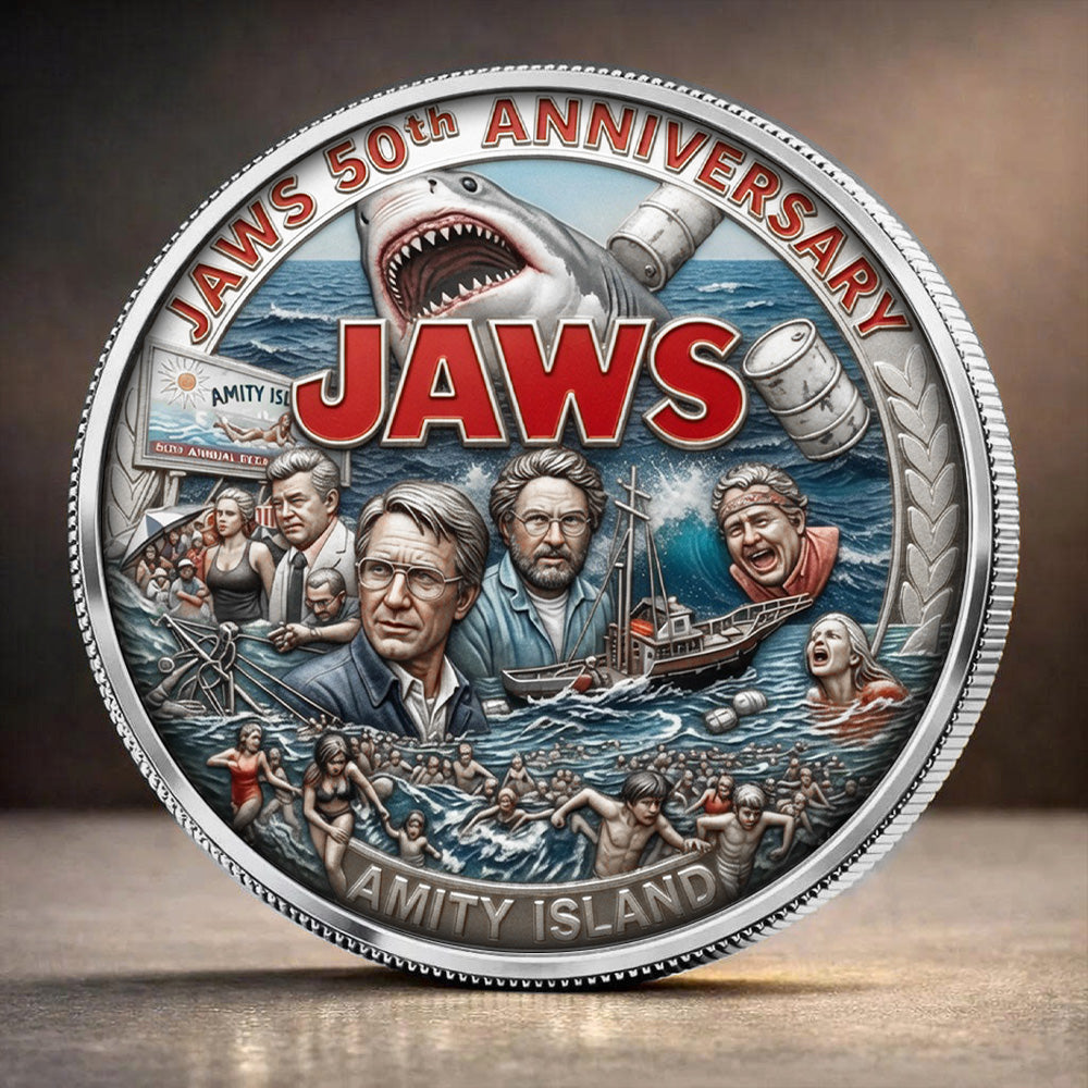Jaws 50th Anniversary Commemorative Coin – TANTN24760
