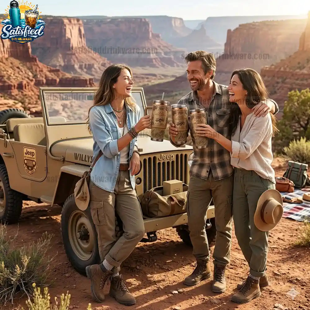 Jeep 85th Anniversary Commemorative Tumbler