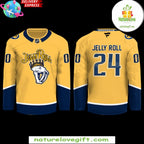 Jelly Roll Hockey Jersey Music City Limited Edition NHL