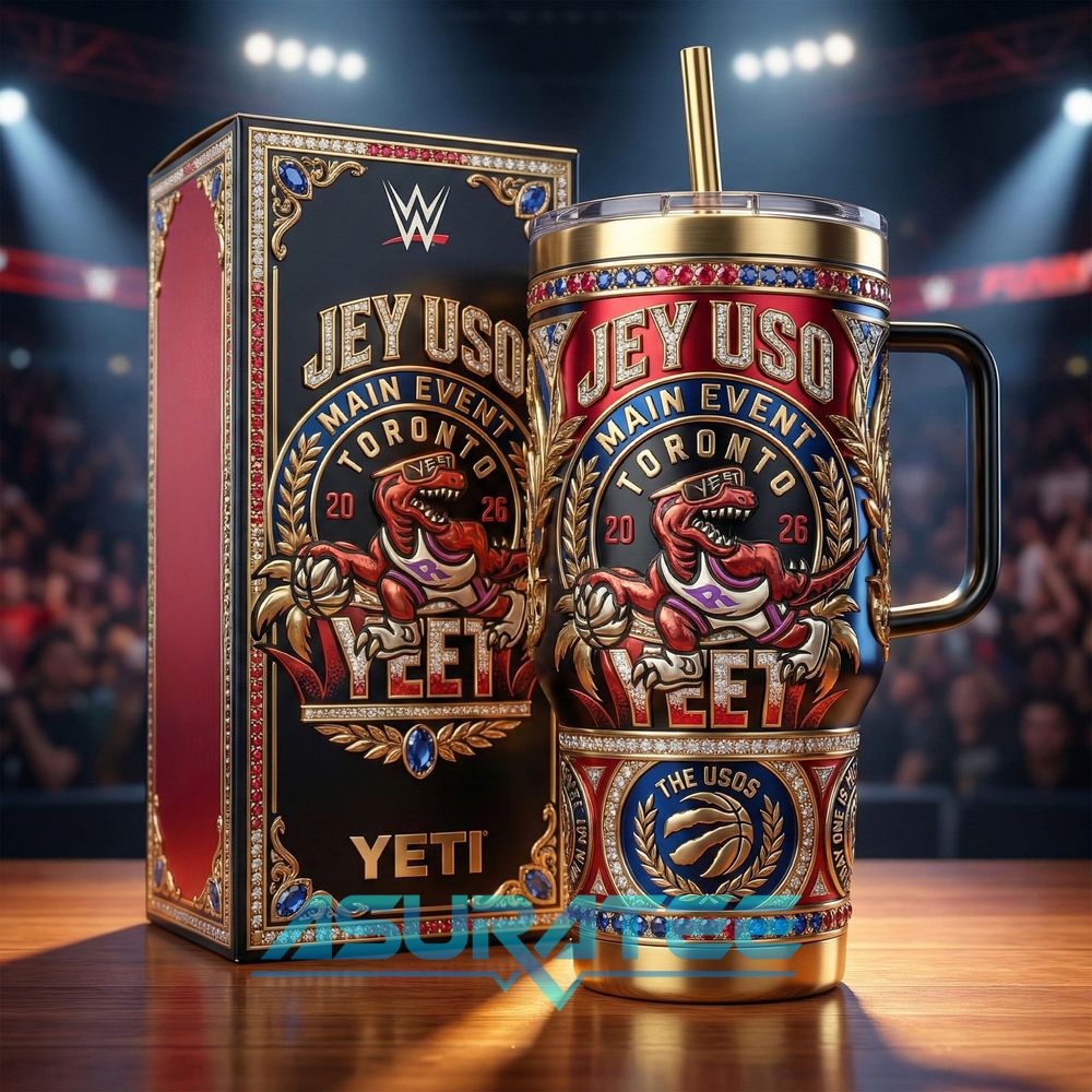 Jey Uso Main Event Toronto 2026 Special YETI Tumbler
