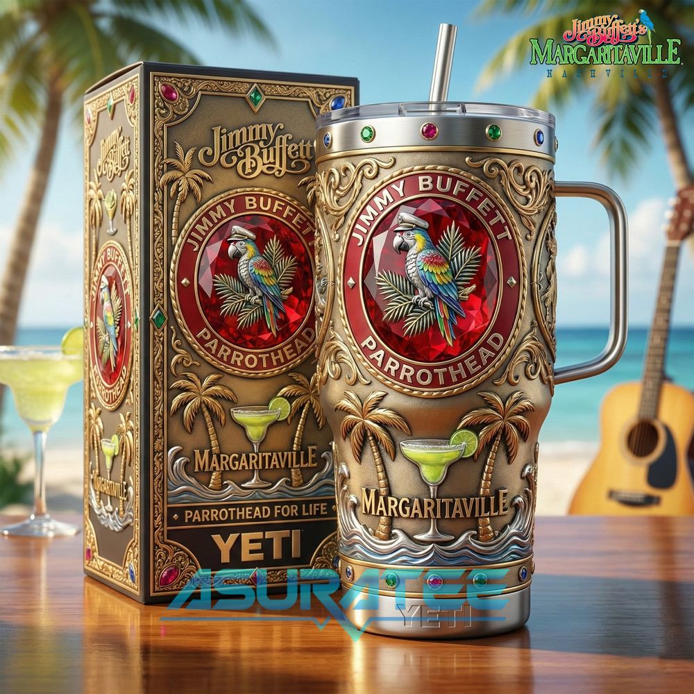 Jimmy Buffett Margaritaville Limited Edition 2026 YETI Tumbler