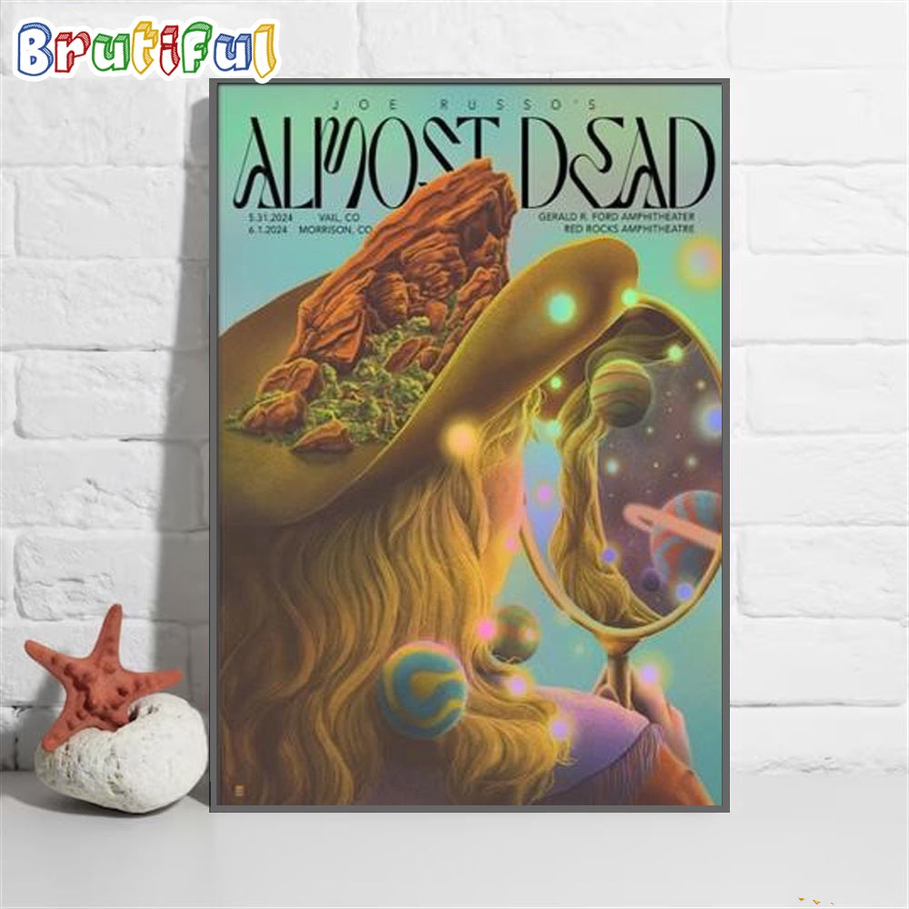 Joe Russos Almost Dead May 31 2024 Gerald R. Ford Amphitheater Wall Art Poster Canvas