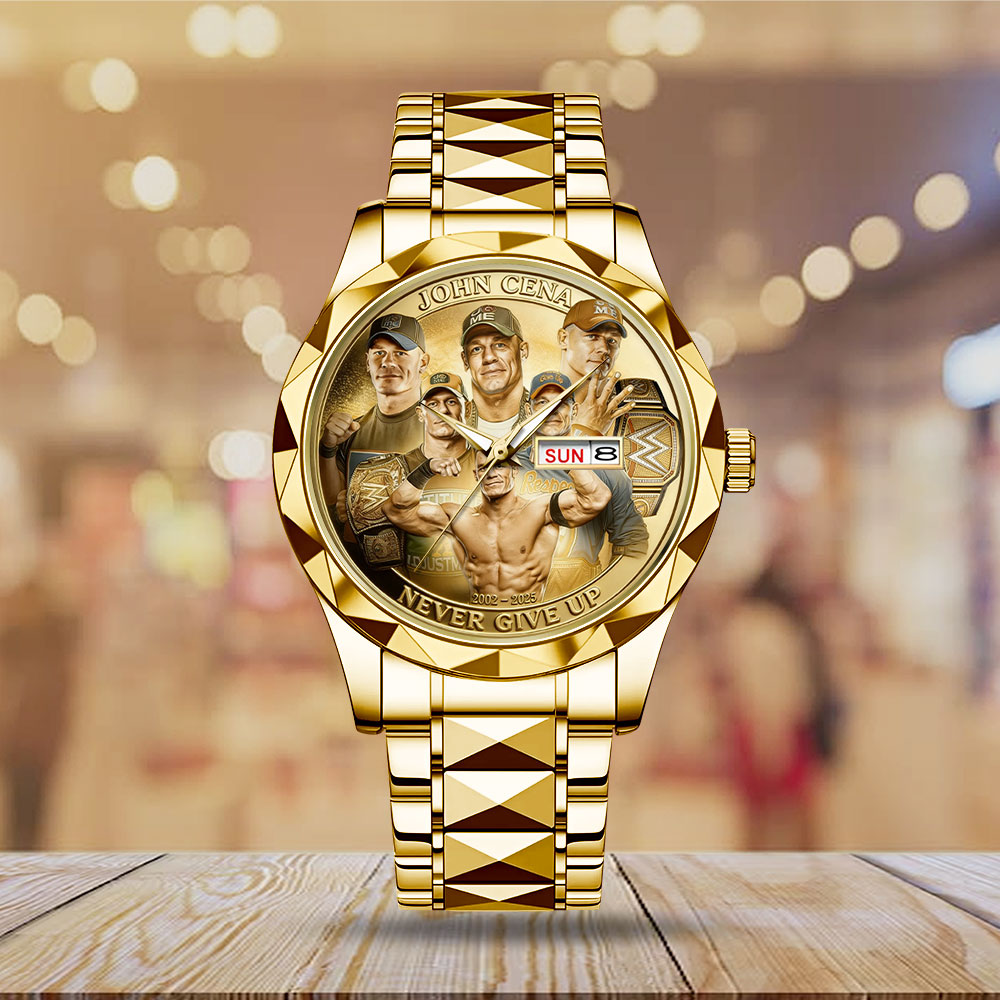 John Cena Alloy Luxury Quartz Watch – MAITM14097