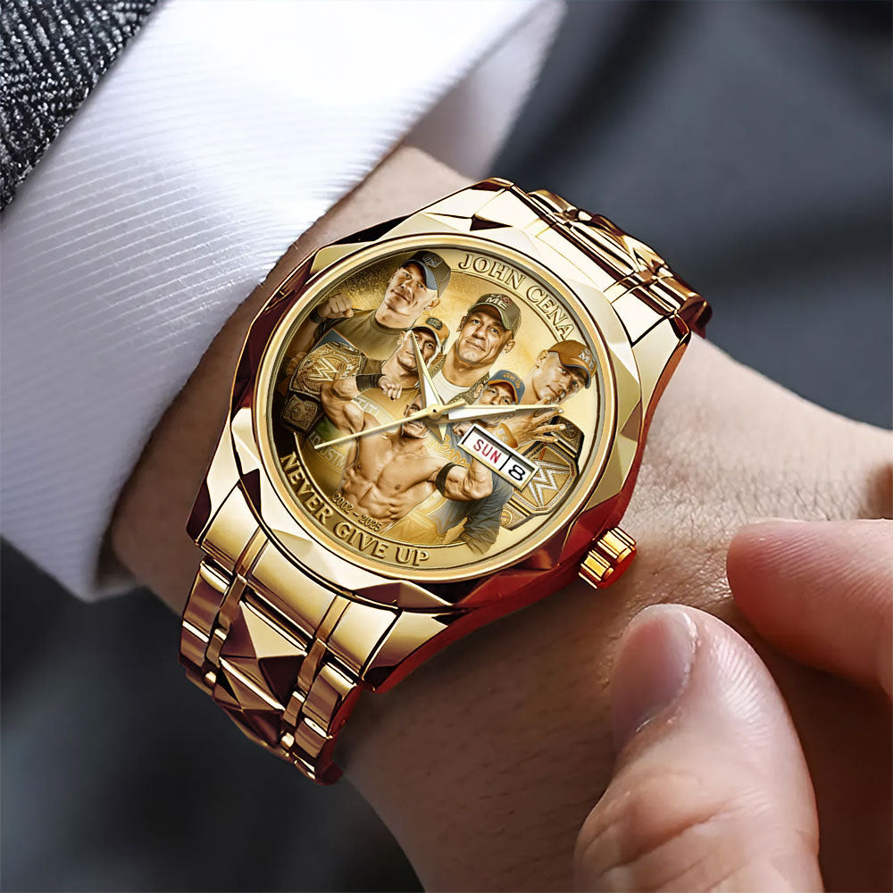 John Cena Alloy Luxury Quartz Watch – MAITM14097