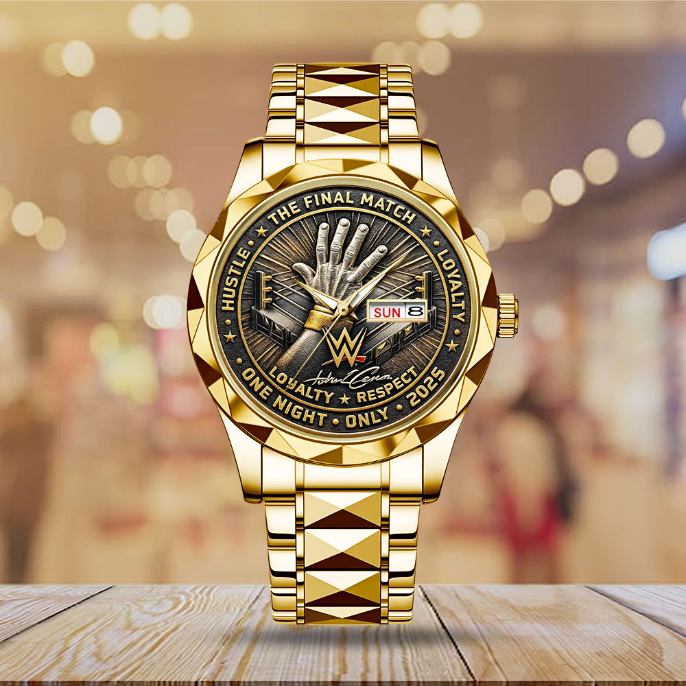John Cena Alloy Luxury Quartz Watch – MAITM14098