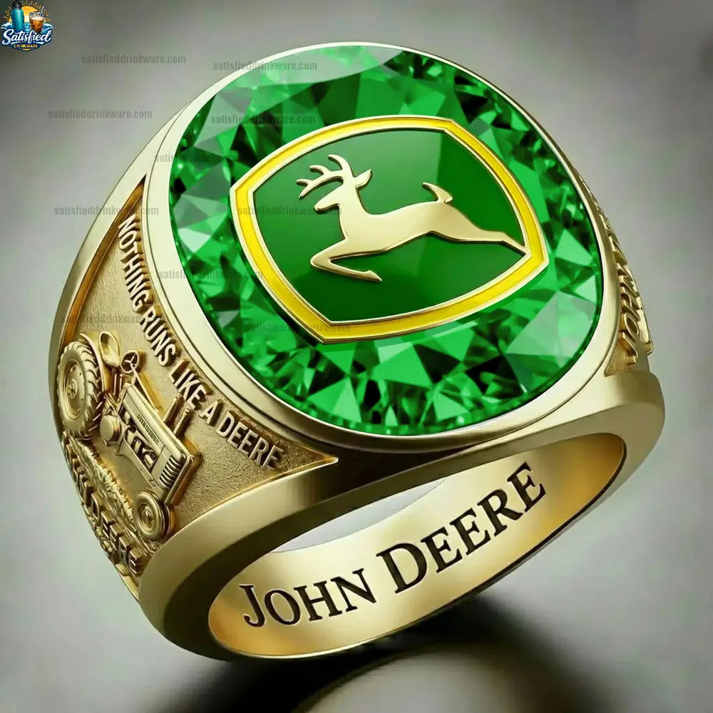 John Deere Agricultural Equipment Brand Commemorative Ring