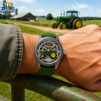 John Deere Commomerative Edition Tractor Watch