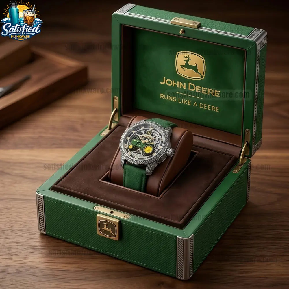 John Deere Commomerative Edition Tractor Watch