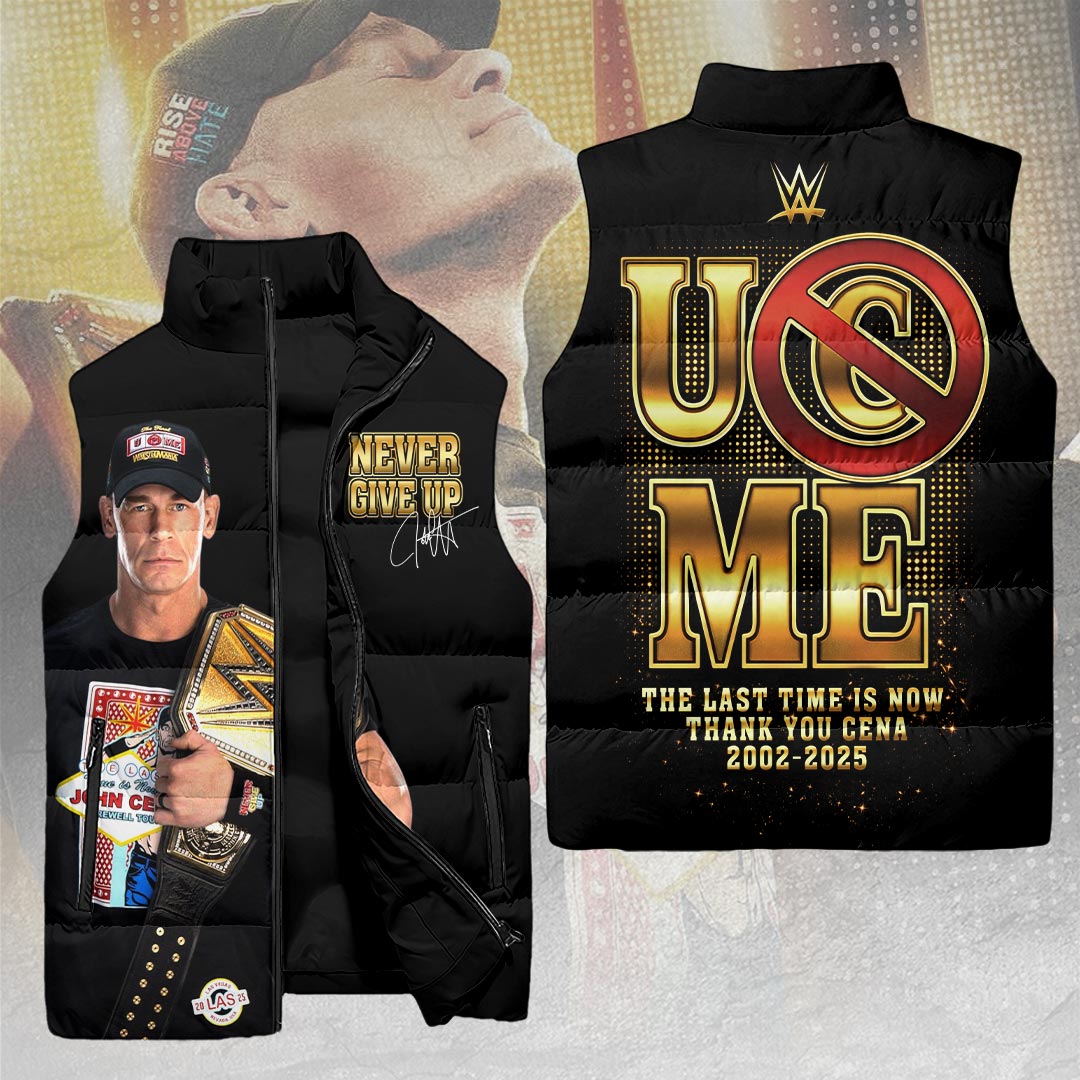 John Cena 3D Sleeveless Down Jacket – HOATT15134