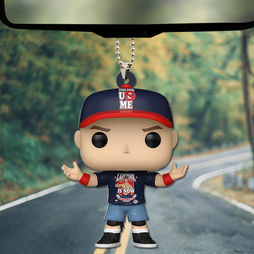 John Cena Custom shape 2-sided Acrylic Car Ornament – TANTN19344