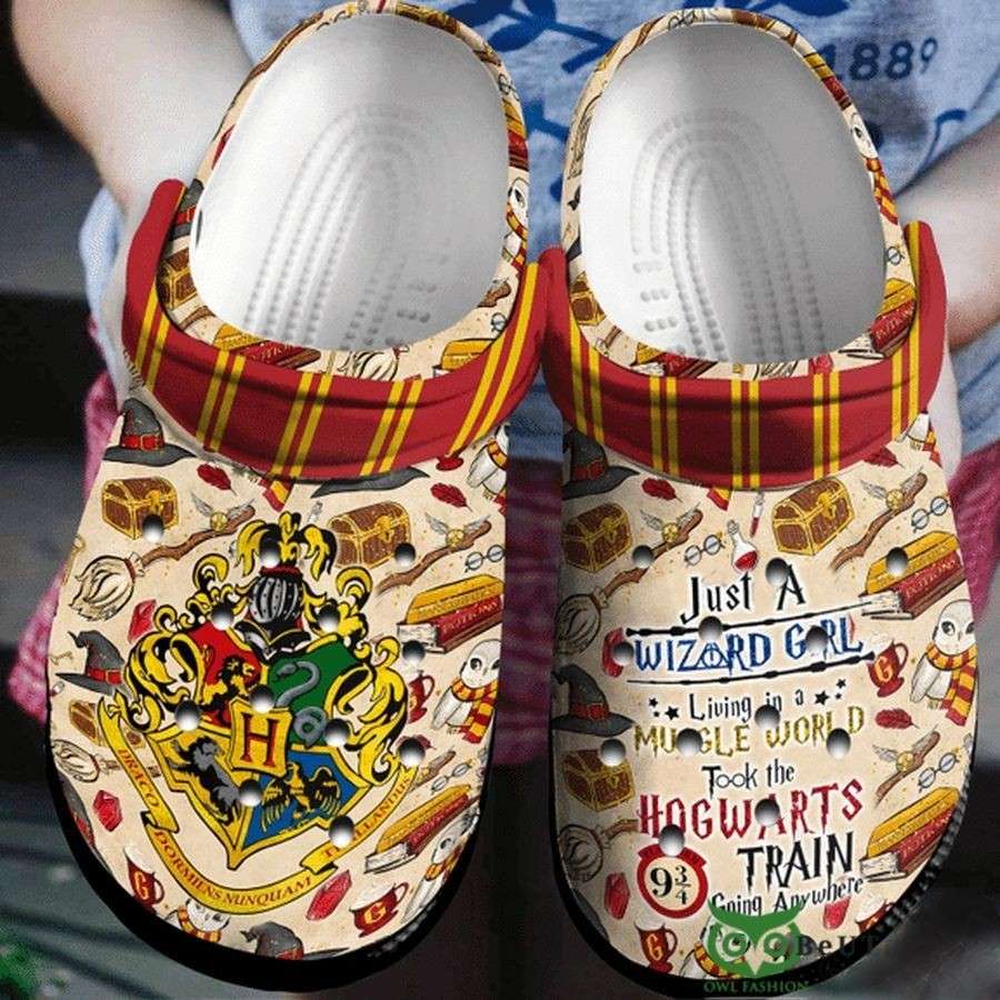 Just A Wizard Girl Harry Potter Crocs