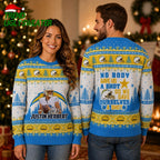 Justin Herbert Nobody Gave Us a Shot Los Angeles Chargers Ugly Christmas Sweater