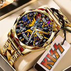KISS x Ace Frehley Alloy Luxury Quartz Watch - TMTHU8819
