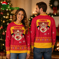 Kansas City Chiefs Cute Reindeer Ugly Christmas Sweater Christmas