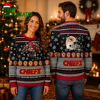 Kansas City Chiefs Game Day Holiday Ugly Christmas Sweater