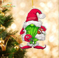 Kansas City Chiefs Gnome Christmas Ornament Santa Xmas Tree Decoration