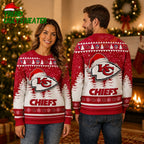Kansas City Chiefs Santa Spirit Ugly Christmas Sweater