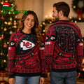 Kansas City Chiefs Snowfall Spirit Ugly Christmas Sweater