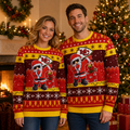 Kansas City Chiefs Ugly Sweater Santa Claus Ugly Christmas Sweater