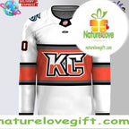 Kansas City Mavericks 2026 Kelly Cup Playoffs Hockey Jersey White