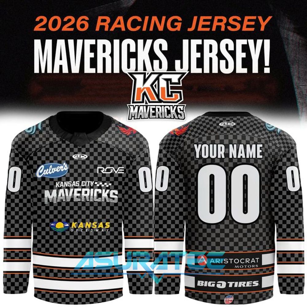 Kansas City Mavericks 2026 Racing Limited Edition Hockey Jersey