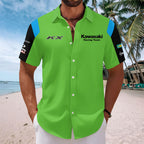 Kawasaki MXGP Team 2026 Short Sleeve Button-Down Shirt – TANTN21211