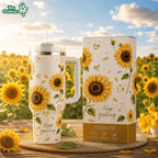 Keep Growing Sunflower - Tumbler 40oz