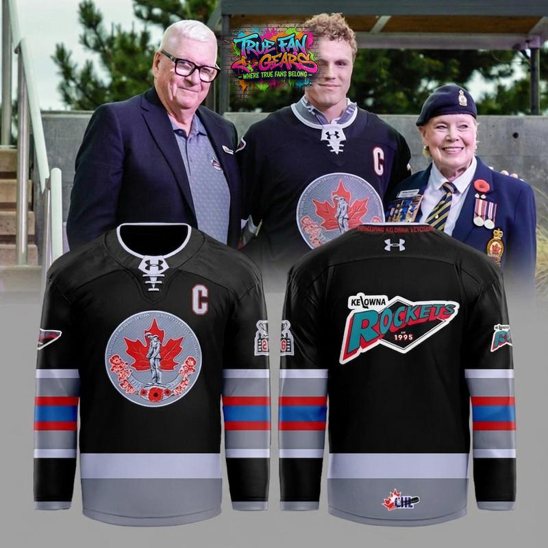 Kelowna Rockets x Memorial Cup 2026 Limited Edition Hockey Jersey