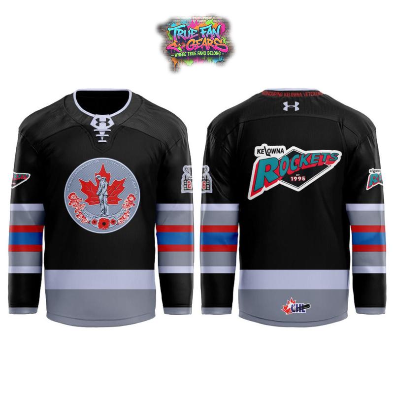 Kelowna Rockets x Memorial Cup 2026 Limited Edition Hockey Jersey