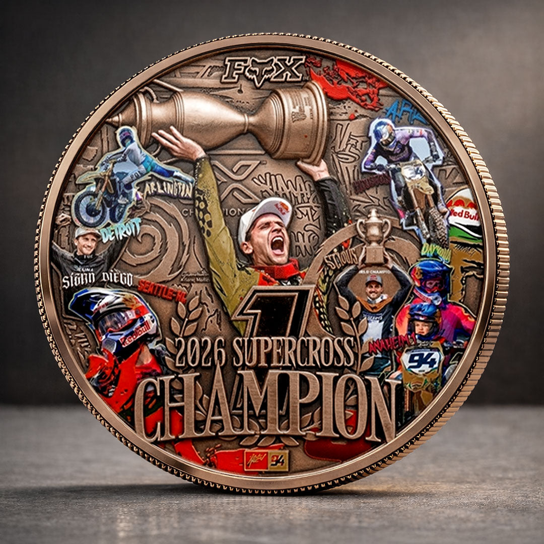 Ken Roczen 2026 AMA Supercross 450cc Champion Commemorative Coin – TMTHU6104