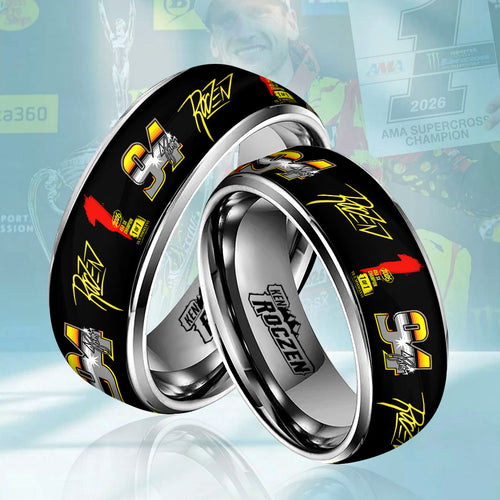Ken Roczen 2026 AMA Supercross 450cc Champion Custom Alloy Ring – HOATT17949