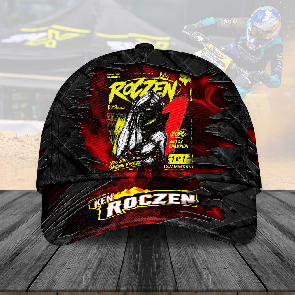 Ken Roczen 2026 AMA Supercross 450cc Champion Classic Cap – HOATT17969