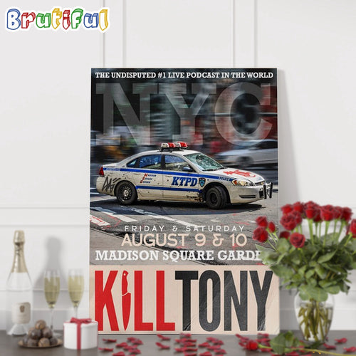 Kill Tony August 9-10 2024 Madison Square Garden New York NY Wall Art Poster Canvas