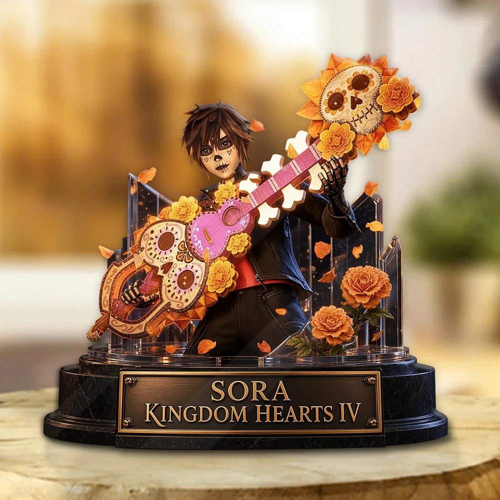 Kingdom Hearts IV Custom Shape Acrylic Plaque – GNE8209