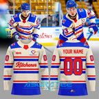 Kitchener Rangers WARMUPS RTown BattleBuilt 2026 Hockey Jersey