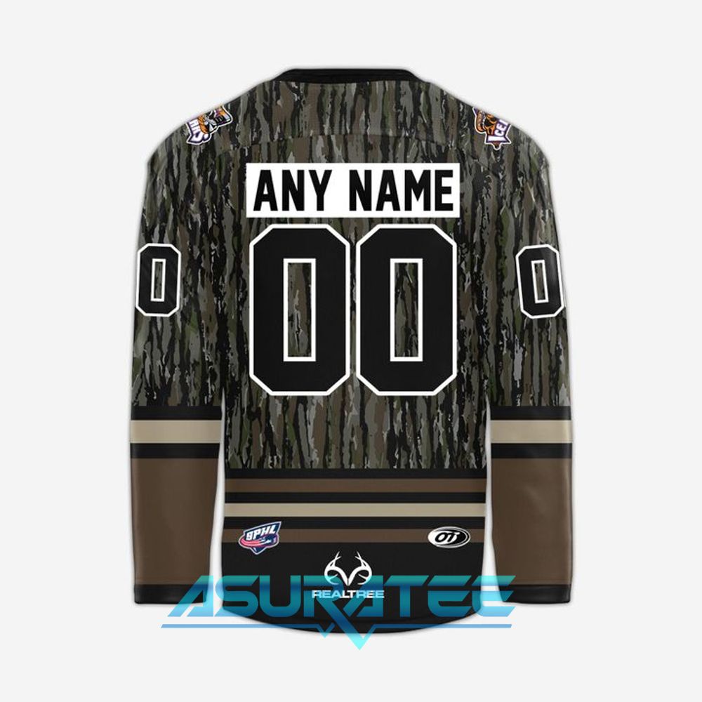 Knoxville Ice Bears 2026 Realtree Limited Edition Hockey Jersey